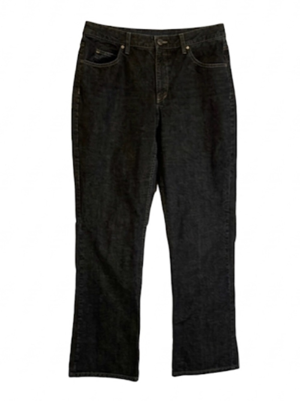 LIZ CLAIBORNE Bootcut Denim Jeans, Women’s Size 14L, Black